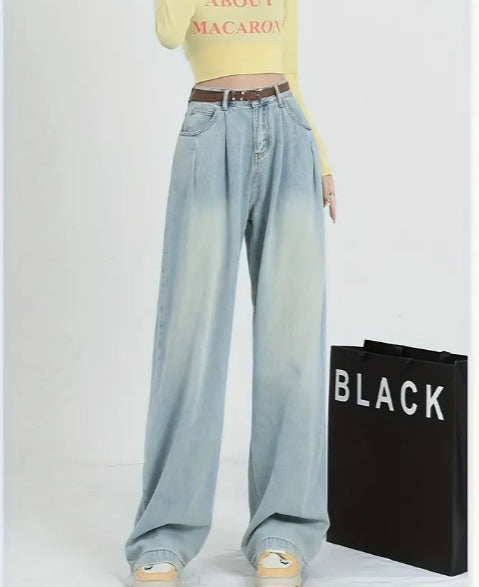 High Waisted Wide Leg Jeans For Women