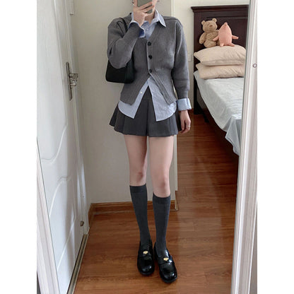 Ensemble de mode preppy pour femme