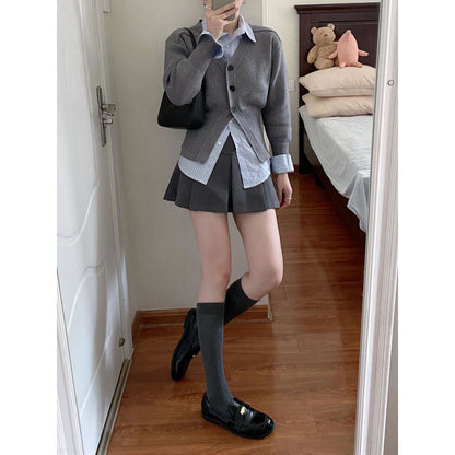 Ensemble de mode preppy pour femme